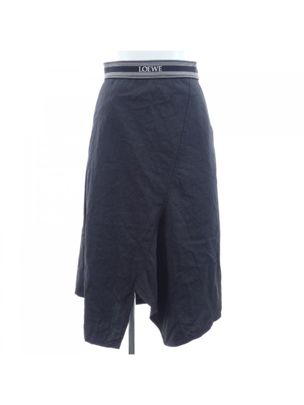 Loewe Asymmetric Skirt Gray
